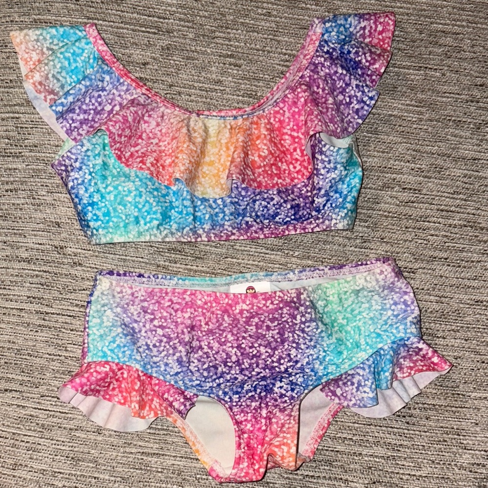 Colorful Kids Bikini Set